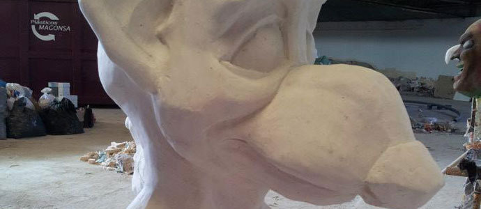 Una talla campurriana, en la presentacin del cmic 'Solo historias canbales II'
