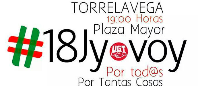 Tarde de manifestacin en Torrelavega
