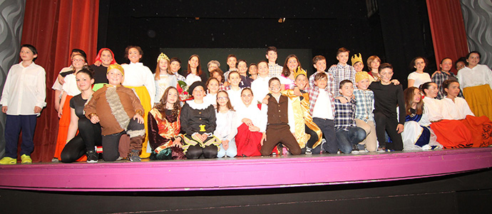 El teatro escolar levant el teln