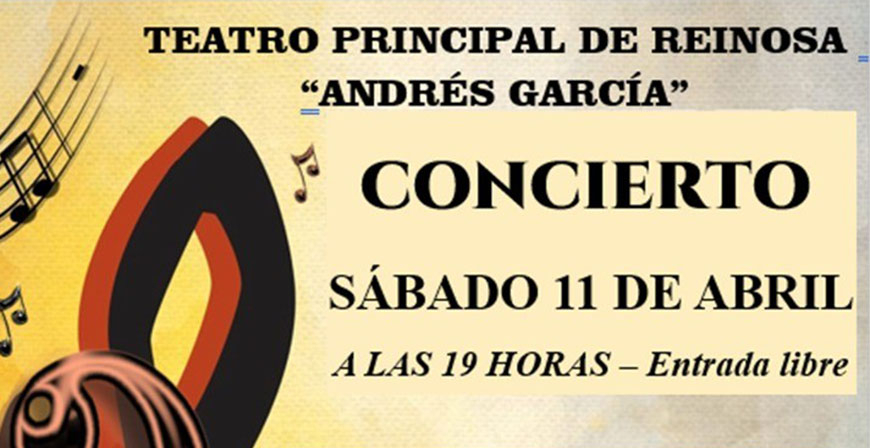El Teatro Principal de Reinosa acoger� un concierto gratuito el 11 de abril