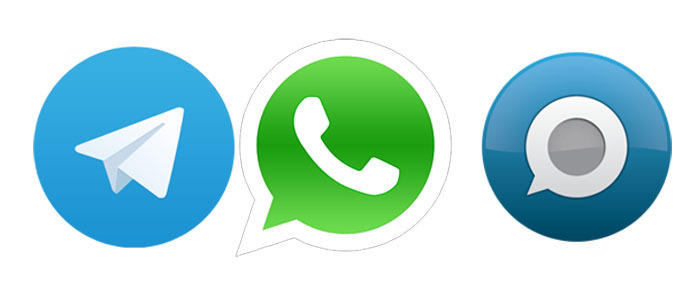 Telegram, Whatsapp y Spotbros