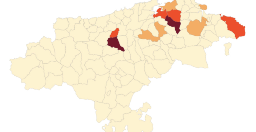 Todo Campoo se encuentra en nivel 1, con riesgo de transmisin bajo