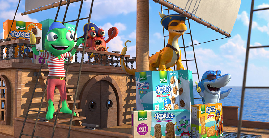 'Tod@s a bordo', la campa�a de Gull�n Hookies para que ning�n ni�o se quede sin galletas