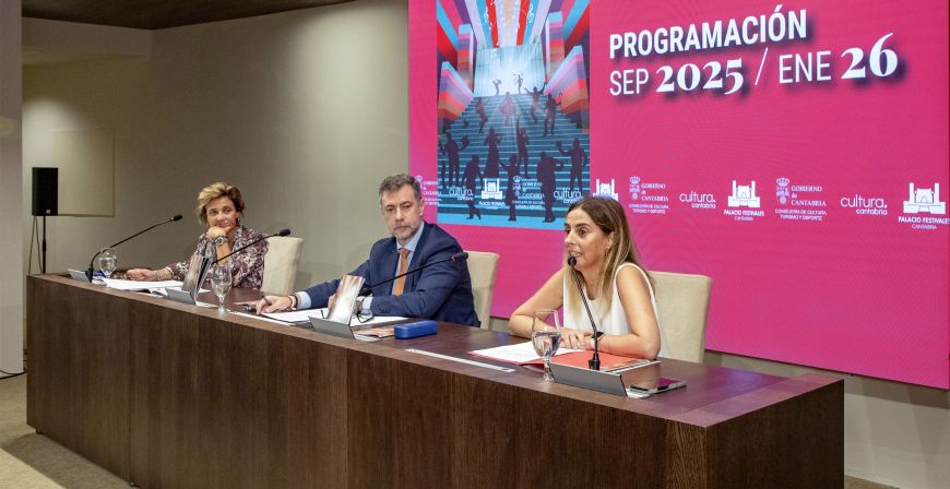 Un total de 41 espectculos de los que cinco son estrenos absolutos conforman la nueva programacin del Palacio de Festivales para el prximo semestre