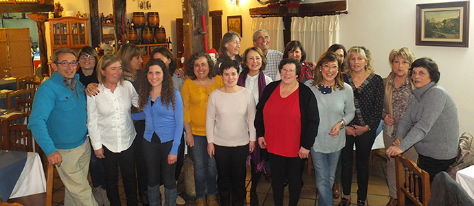 Los trabajadores del Centro de Salud de Reinosa disfrutaron de la cena de Navidad