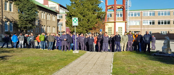 Los trabajadores de la planta de Siemens Gamesa en Reinosa se concentran contra el plan de reestructuracin