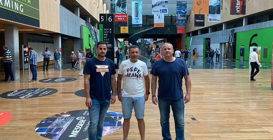 Trabajadores de Reinosa Forgings & Castings asistieron a la Bienal Internacional de Mquina-Herramienta