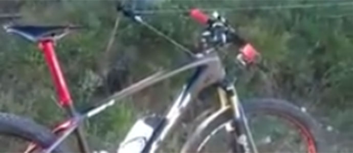 Trampas mortales para ciclistas en Valdeolea