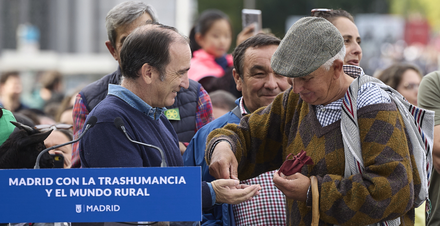 La Trashumancia se reivindica por las calles ms cntricas de Madrid