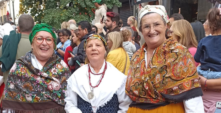 La Trashumancia se reivindica por las calles ms cntricas de Madrid