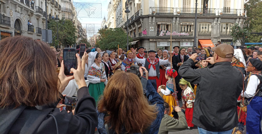 La Trashumancia se reivindica por las calles ms cntricas de Madrid