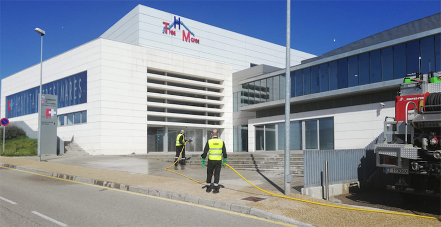 El Tres Mares pasa de 8 a 12 hospitalizados por coronavirus en las ltimas 24 horas 