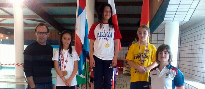Tres podios para los nadadores campurrianos en la jornada celebrada en Reinosa