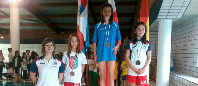 Tres podios para los nadadores campurrianos en la jornada celebrada en Reinosa
