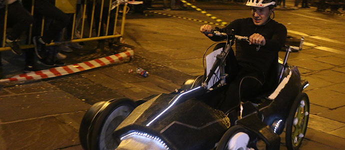 Tron Legacy arrasa en el Grand Prix de Coches a Pedales