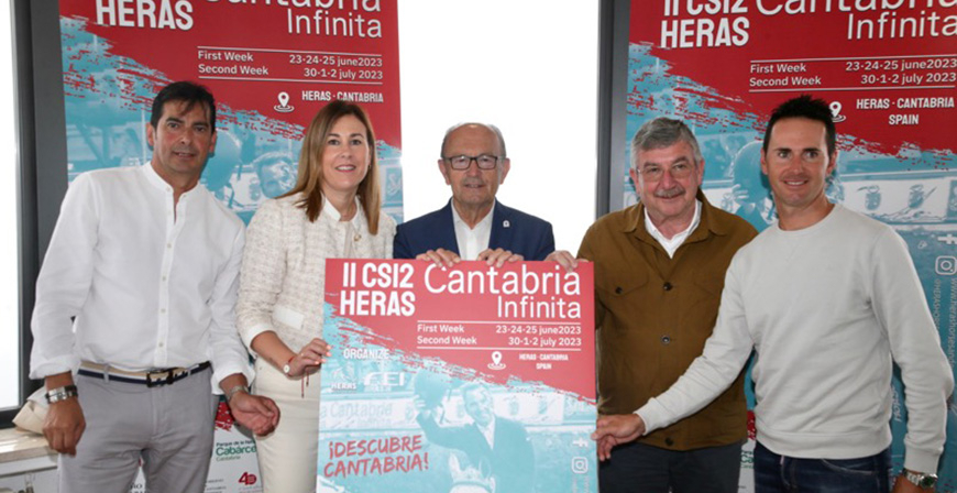 Turismo patrocina el II Concurso Internacional de Saltos 'Heras Cantabria Infinita'