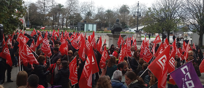 UGT y CCOO de Cantabria advierten que aumentarn la presin en la calle si no se deroga la reforma laboral