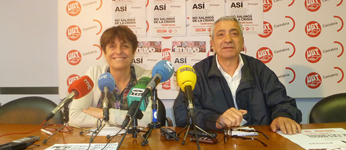 UGT y CCOO conmemorarn hoy el 125 aniversario del 1 de Mayo con el lema As no salimos de la crisis