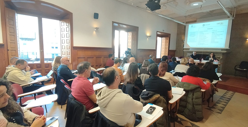 UGT reclama en Reinosa actualizar la adaptaci�n de los puestos de trabajo a la nueva realidad laboral