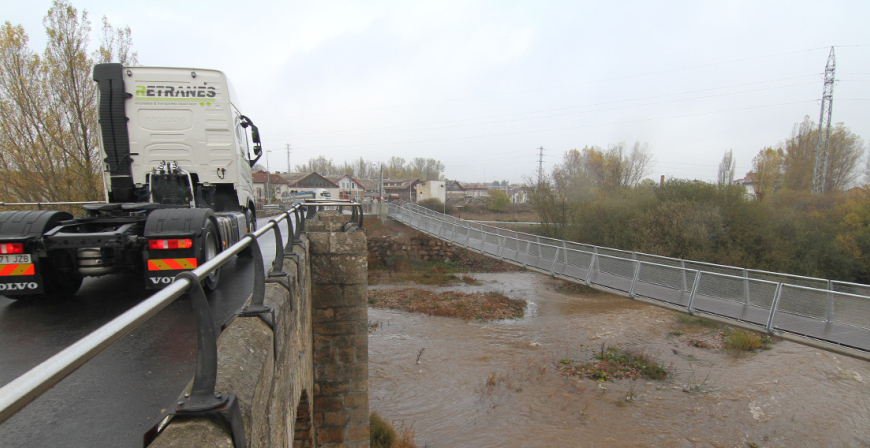 La ltima reforma de calado del puente de Matamorosa se remonta a 1995