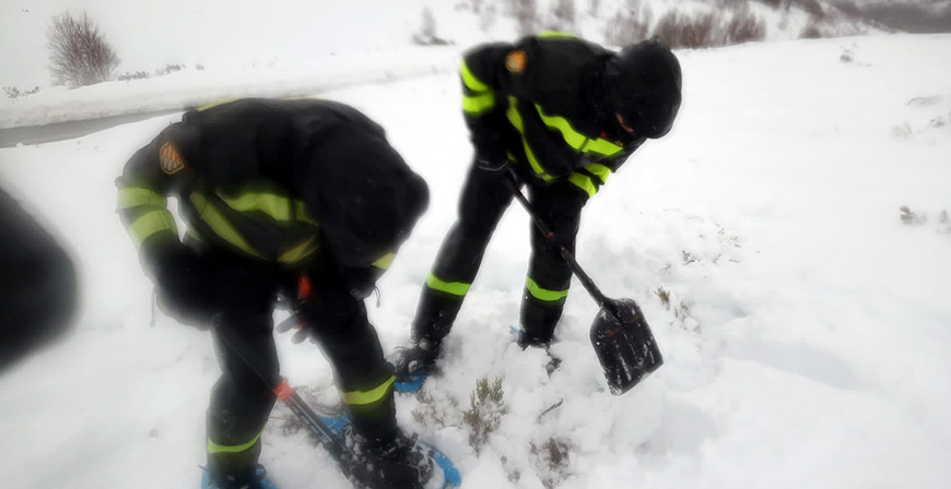 La UME realizar esta semana ejercicios de instruccin en ambiente invernal en Len, Palencia y Cantabria