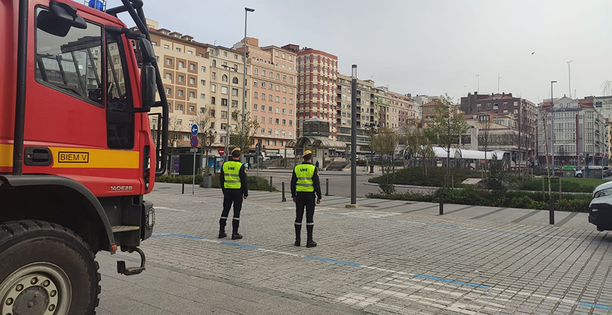 La UME regresa hoy a Cantabria para desinfectar infraestructuras crticas 