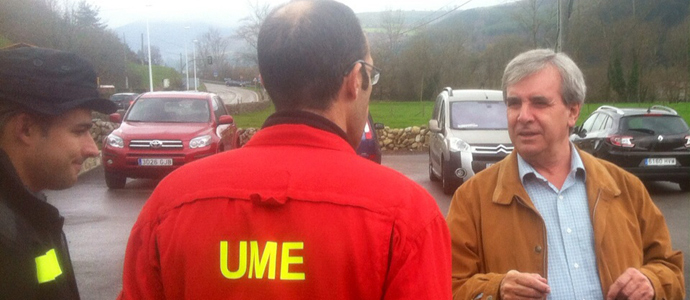 La UME se despliega en Cantabria para combatir los incendios activos