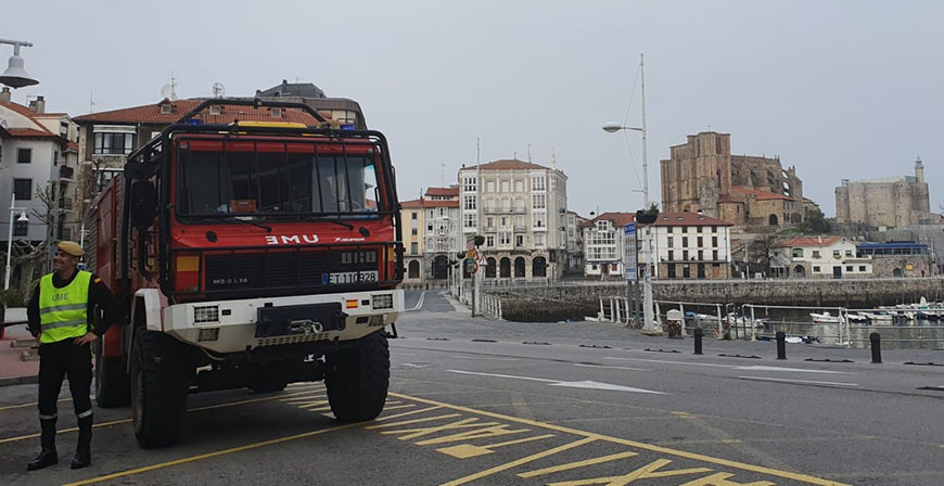 La UME se repliega de Cantabria para acudir a otras Comunidades Autnomas