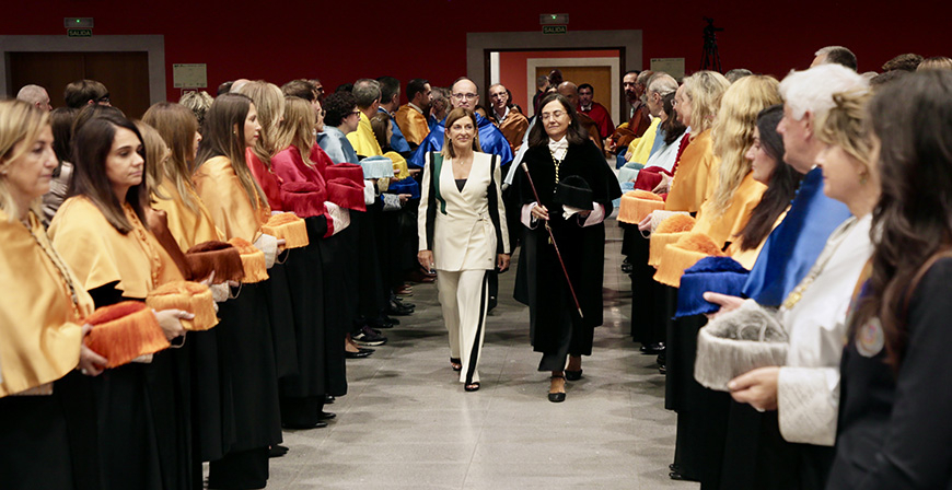 La Universidad de Cantabria celebra la ceremonia inaugural del curso acad�mico 2026/2027