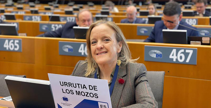 Urrutia pide en Bruselas a la UE que sea 