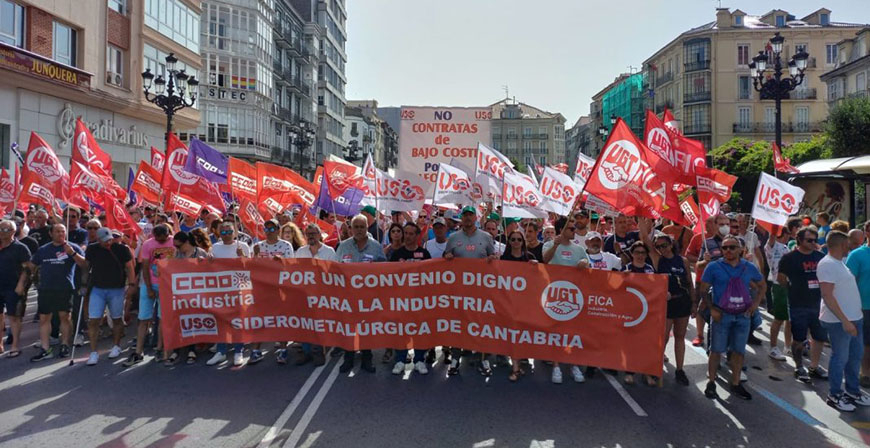 USO abonar 430.000 euros entre sus afiliados del sector del metal que han realizado la huelga