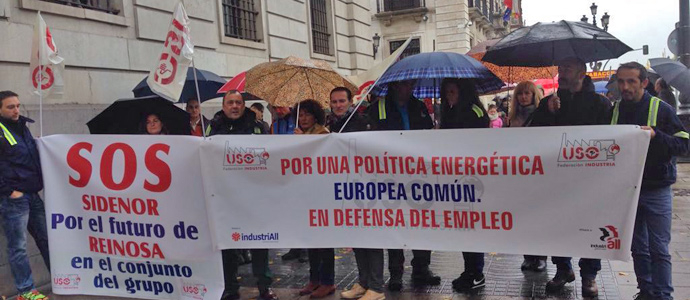 USO Cantabria defiende la industria del acero y una tarifa energtica competitiva