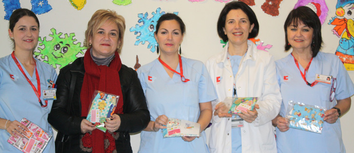 Valdecilla colabora con el proyecto solidario de gorros Kimo Kap