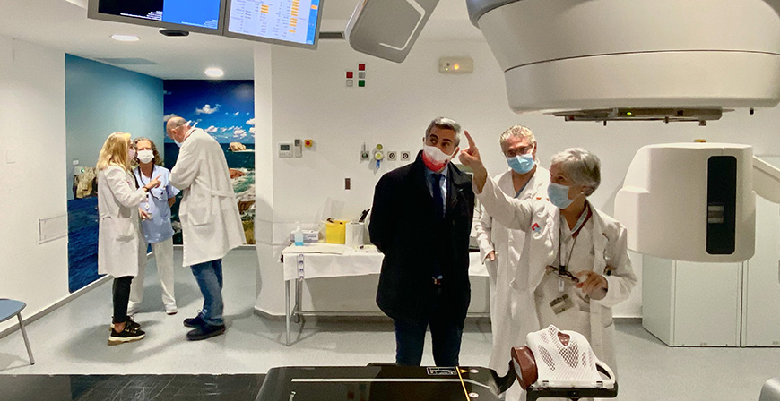 Valdecilla incorpora equipamiento nico en Espaa para mejorar la seguridad y precisin de los tratamientos oncolgicos 