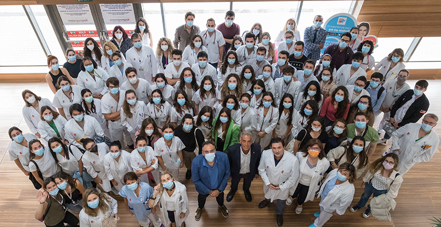 Valdecilla recibe a los nuevos residentes que comienzan este ao su formacin especializada