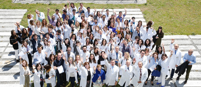Valdecilla se despide de 96 residentes