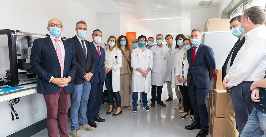 Valdecilla ya tiene operativa la estacin robtica que permite realizar hasta 2.400 PCR diarias