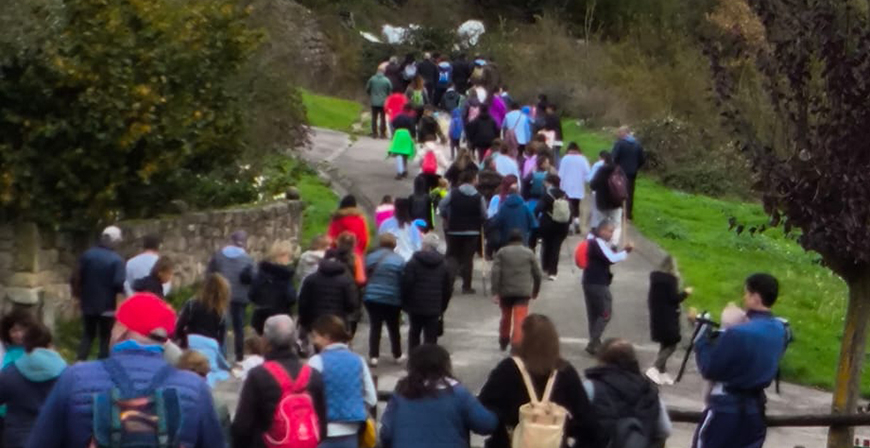 Valdeolea march para visibilizar la parlisis cerebral