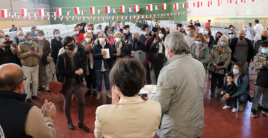 Valderredible acogi este fin de semana el Campeonato Regional de gallina pedresa