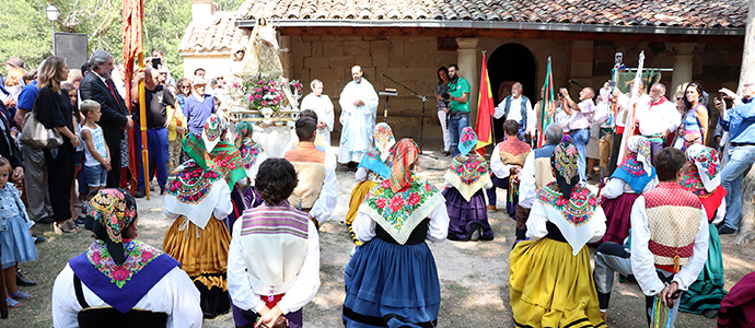 Valderredible despide el verano con la fiesta en honor a su patrona