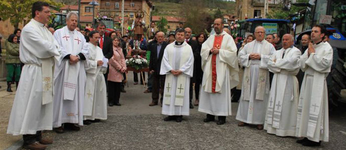 Valderredible se prepara para homenajear a su patrn, San Isidro Labrador