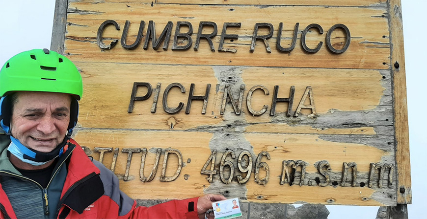 Desde Valderredible hasta el pico ms cercano al Sol