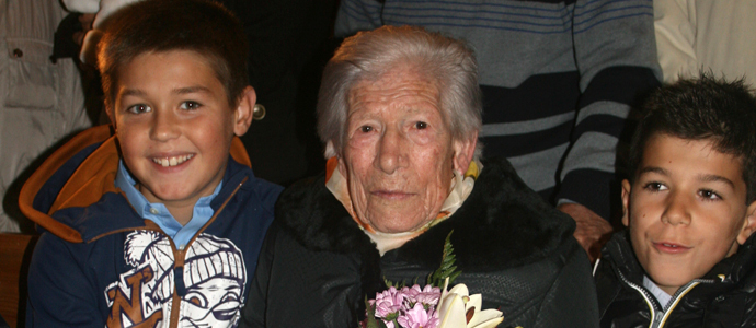 Valentina Dez, la abuela de Olea