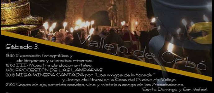 Vallejo de Orb festejar este fin de semana a Santa Brbara
