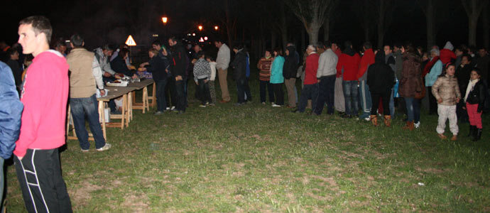 Los vallucos celebraron la noche de San Juan