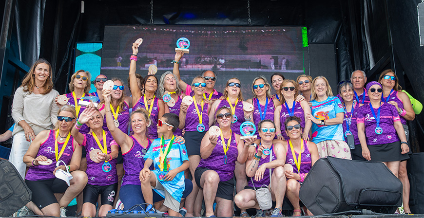 'Valquirias del Pisuerga' se impone en el IV Festival de Dragon Boat-Categor�a BCS 