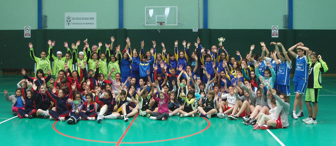 Varios equipos campurrianos participaron en el II Encuentro de Baloncesto Montaa Palentina