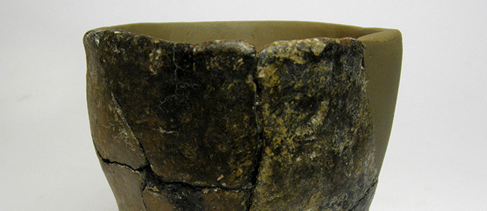 El vaso cermico de La Calvera, pieza del mes en el MUPAC
