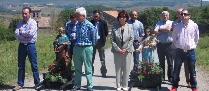 Los vecinos de Castrillo del Haya festejaron a San Pedro