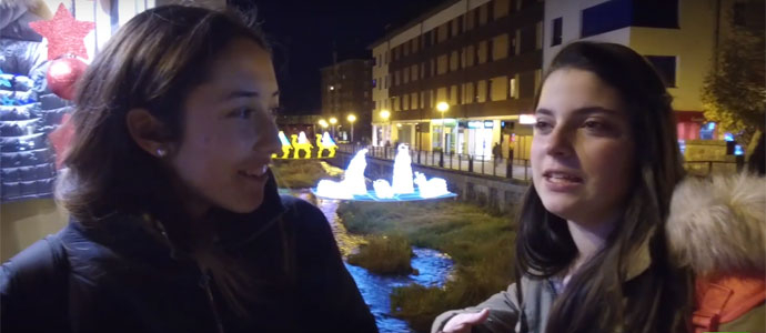 Los vecinos opinan sobre la iluminacin navidea de Reinosa